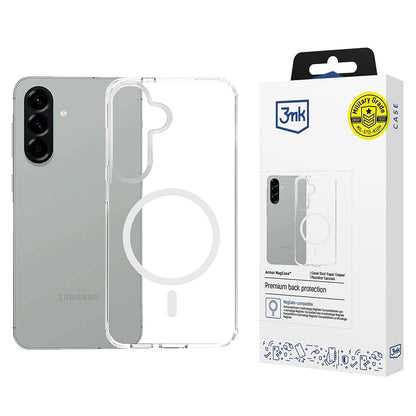 MagSafe Case for Samsung Galaxy A57 5G, 3MK, Armor MagCase, Transparent