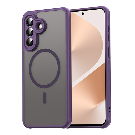 MagSafe Case for Samsung Galaxy A57 5G, Techsuit, HaloFrost II, Purple