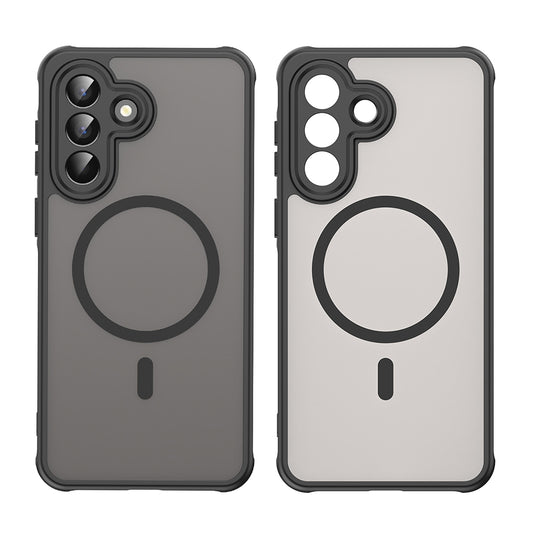 MagSafe Case for Samsung Galaxy A57 5G, Techsuit, HaloFrost II, Black