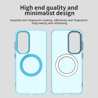 MagSafe Case for Samsung Galaxy S24 FE S721, Techsuit, CandyCase, Blue