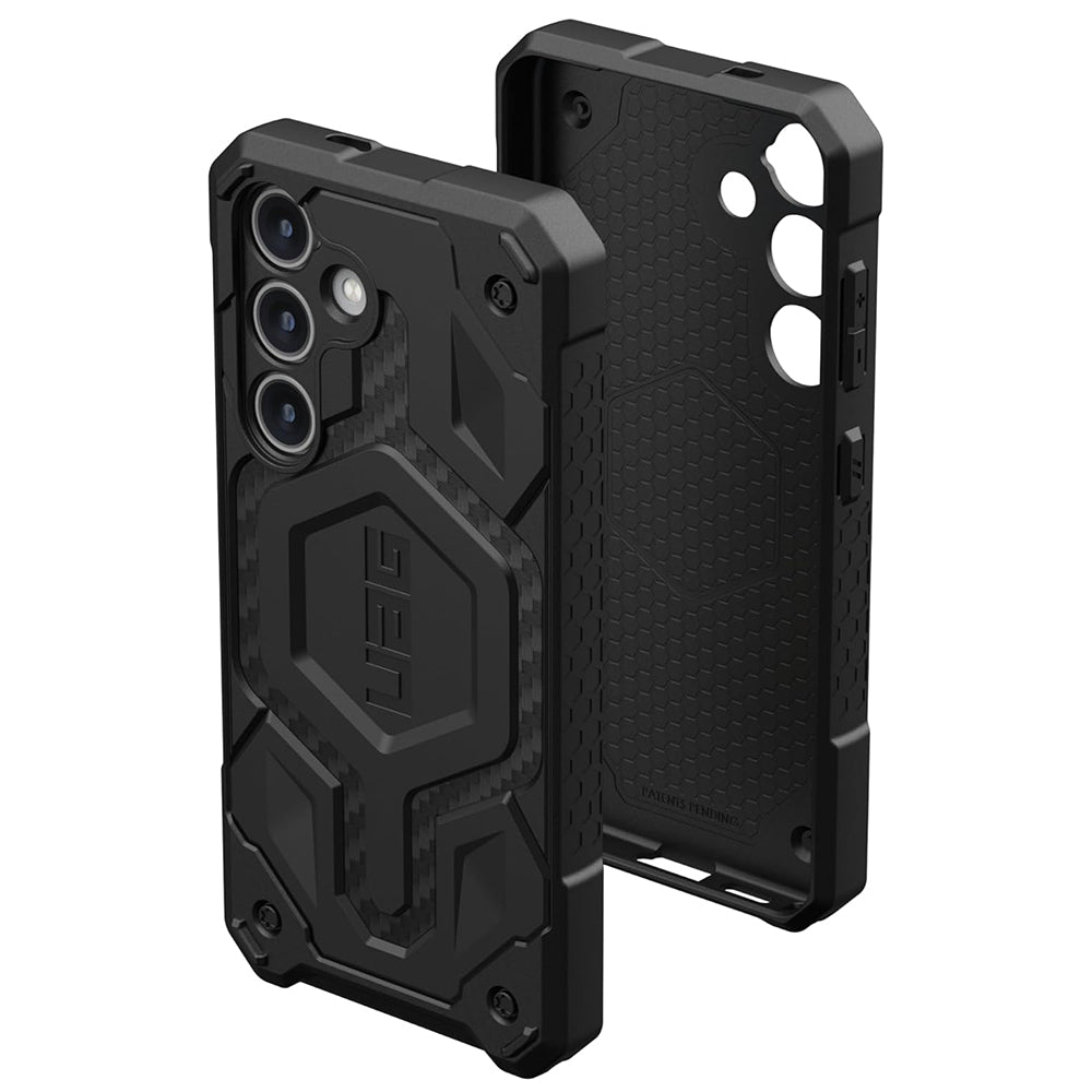MagSafe Case for Samsung Galaxy S24 S921, Urban Armor Gear, Monarch Pro Carbon, Black