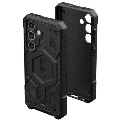 MagSafe Case for Samsung Galaxy S24 S921, Urban Armor Gear, Monarch Pro Carbon, Black