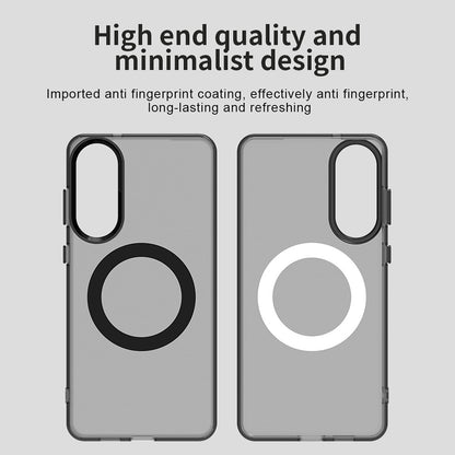MagSafe Case for Samsung Galaxy S25 Edge S937, Techsuit, CandyCase, Black
