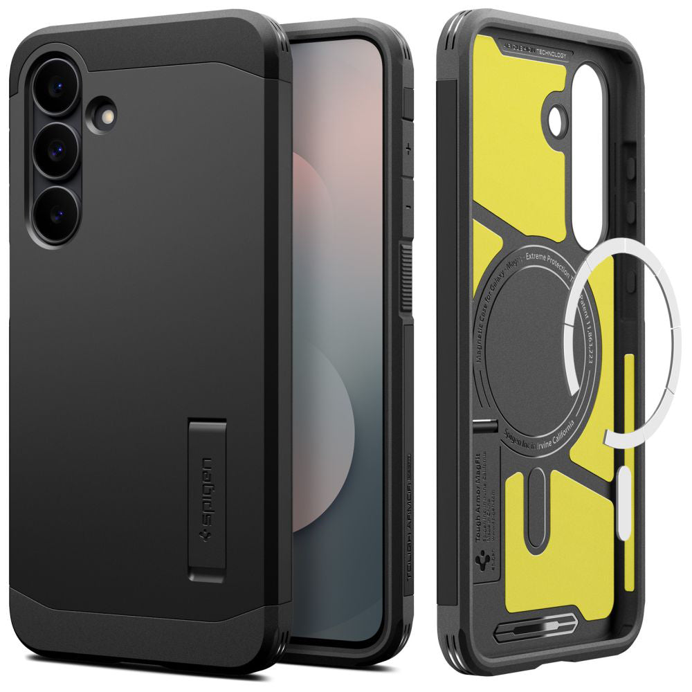 MagSafe Case for Samsung Galaxy S25 FE, Spigen, Tough Armor, Black