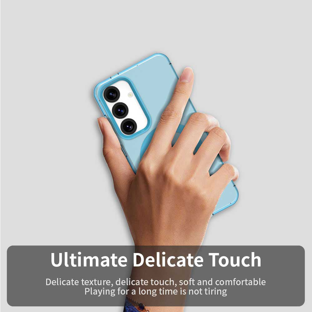 MagSafe Case for Samsung Galaxy S25+ S936 / S24+ S926, Techsuit, CandyCase, Blue