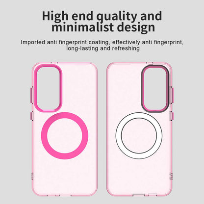 MagSafe Case for Samsung Galaxy S25+ S936 / S24+ S926, Techsuit, CandyCase, Pink