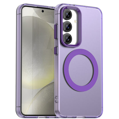 MagSafe Case for Samsung Galaxy S25 S931 / S24 S921, Techsuit, CandyCase, Purple