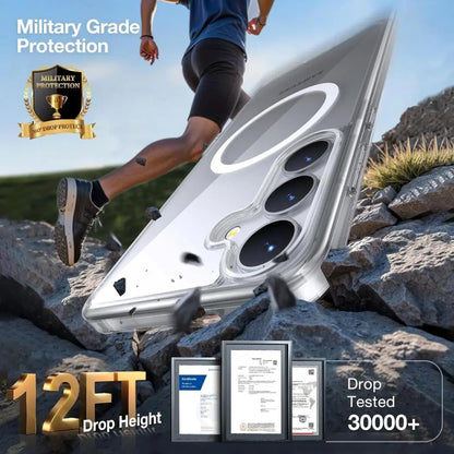 MagSafe Case for Samsung Galaxy S25 S931, Torras, Guardian, Black