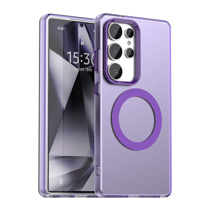 MagSafe Case for Samsung Galaxy S25 Ultra S938, Techsuit, CandyCase, Purple