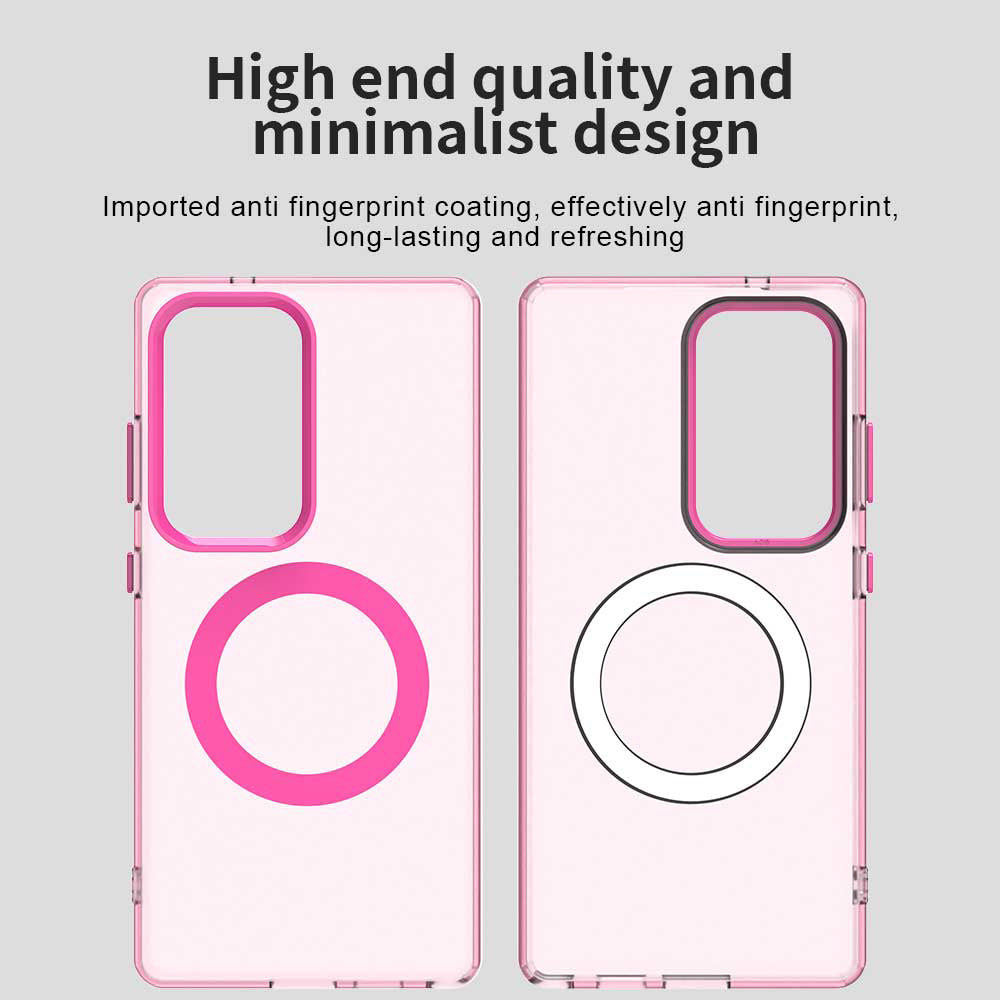 MagSafe Case for Samsung Galaxy S25 Ultra S938, Techsuit, CandyCase, Pink