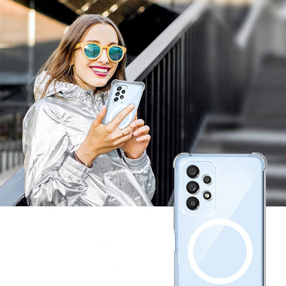 MagSafe Case for Samsung Galaxy S25 Ultra S938, Techsuit, Shockproof, Transparent