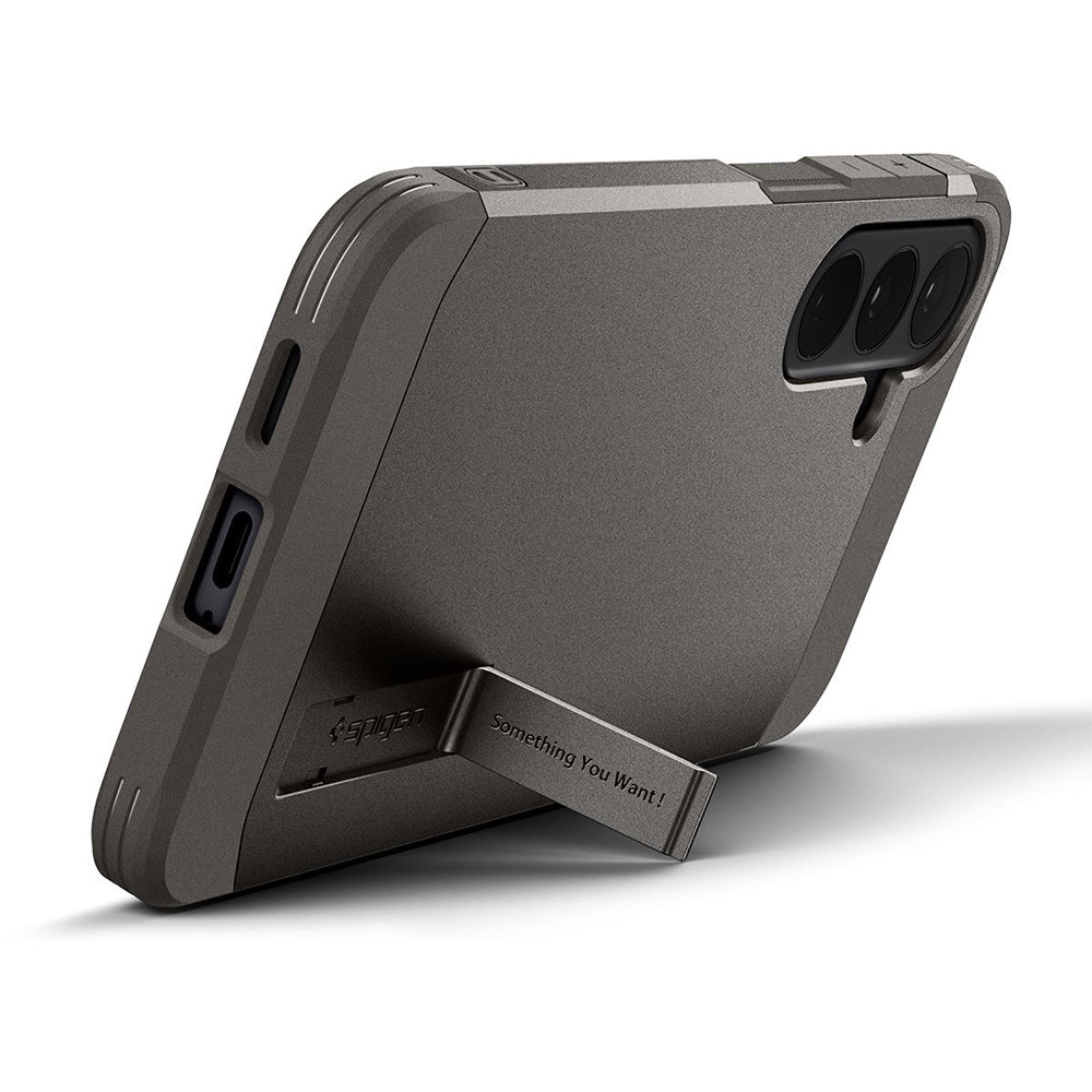 MagSafe Case for Samsung Galaxy S26 FE S741, Spigen, Tough Armor, Gray ACS11635