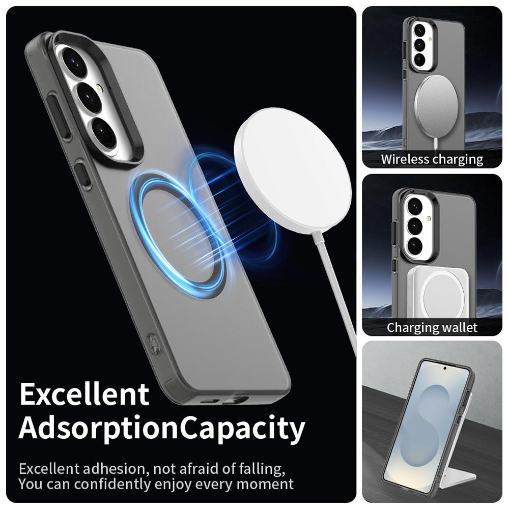 MagSafe Case for Samsung Galaxy S26 Plus S947, Techsuit, CandyCase, Black