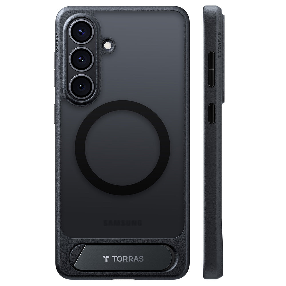MagSafe Case for Samsung Galaxy S26 Plus, Torras, Pstand, Black