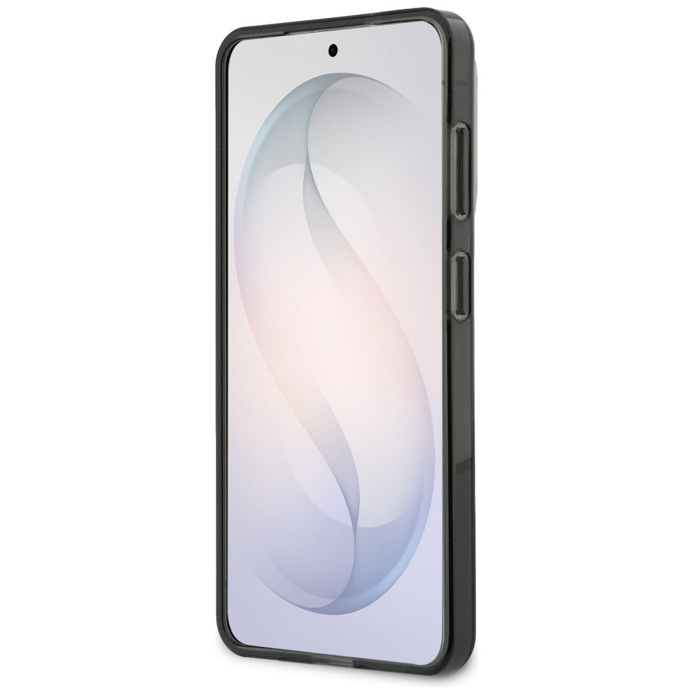 MagSafe Case for Samsung Galaxy S26 S942, Karl Lagerfeld, IML Choupette Head on KL Repeated Logo, Black