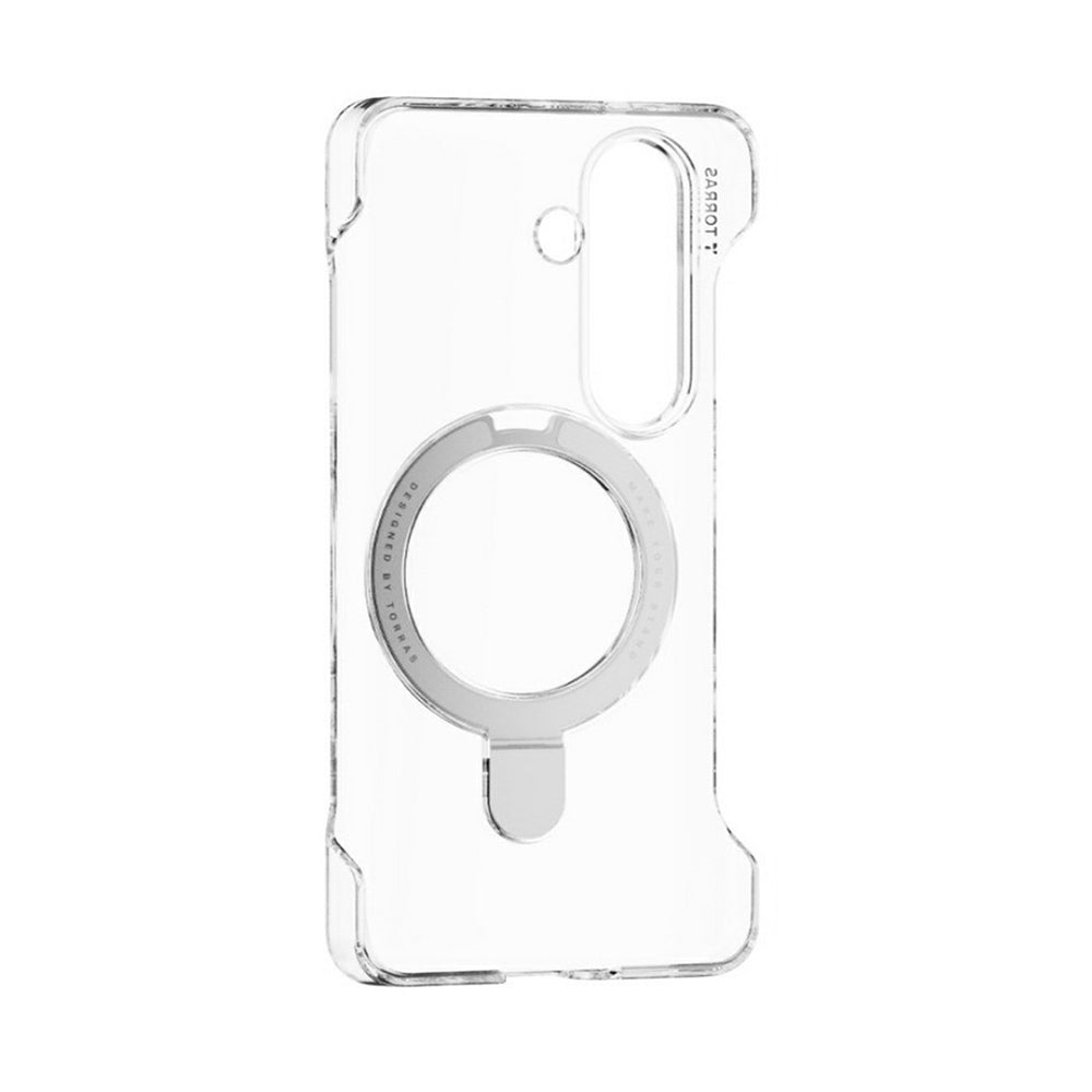 MagSafe Case for Samsung Galaxy S26, Torras, Ostand Slim, Transparent