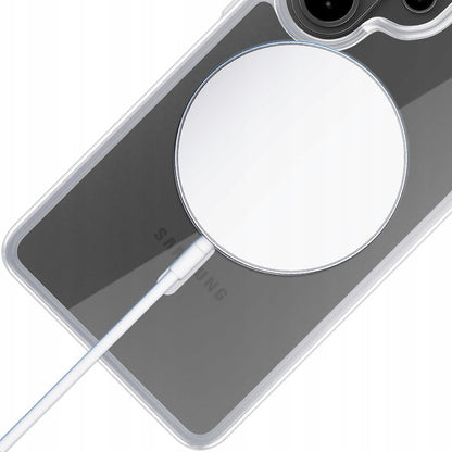 MagSafe Case for Samsung Galaxy S26 Ultra S948, 3MK, Armor MagCase, Transparent