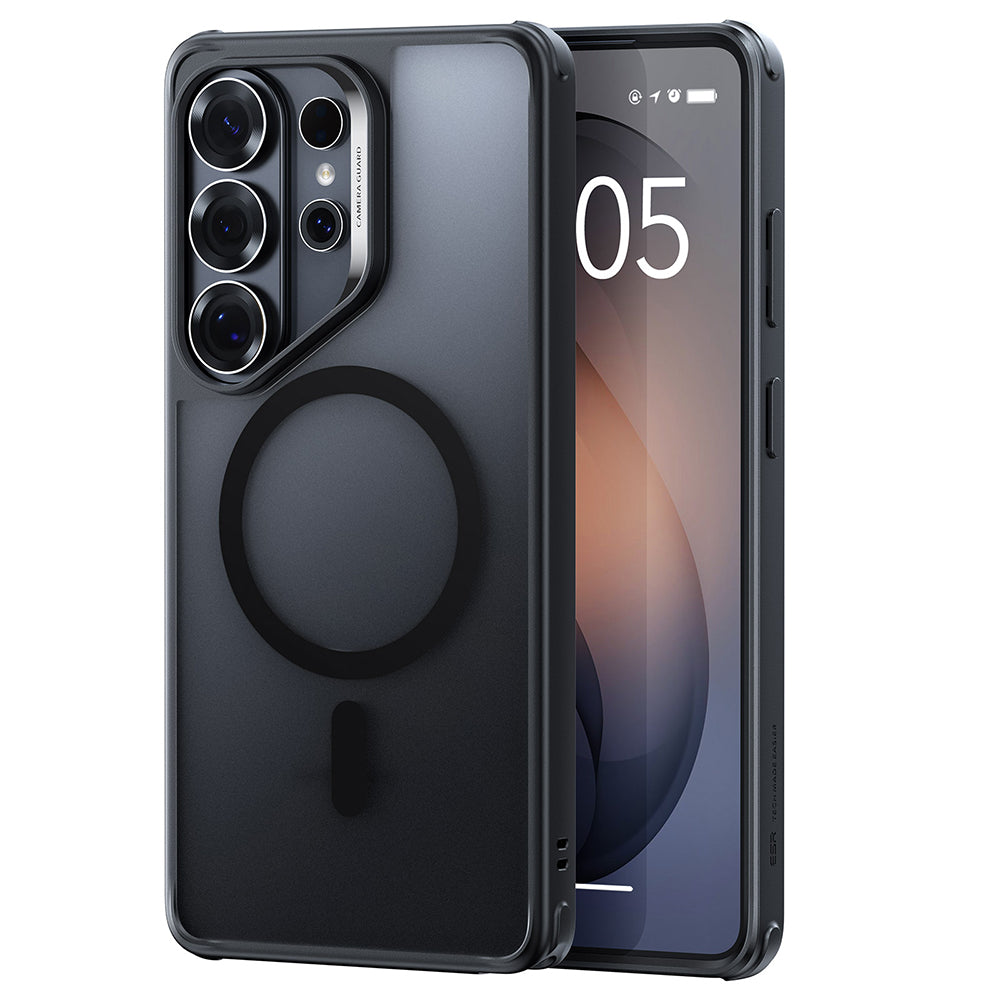MagSafe Case for Samsung Galaxy S26 Ultra, ESR, Classic Hybrid, Satin Black