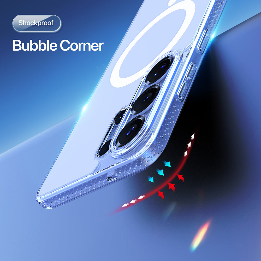 MagSafe Case for Samsung Galaxy S26 Ultra S948, DUX DUCIS, Clear, Transparent