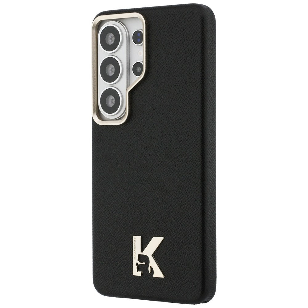 MagSafe Case for Samsung Galaxy S26 Ultra S948, Karl Lagerfeld, Karl Head Logo, Black