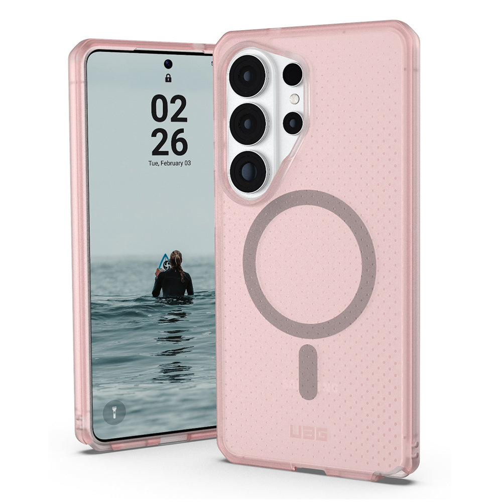 MagSafe Case for Samsung Galaxy S26 Ultra S948, Urban Armor Gear, Dot, Pink