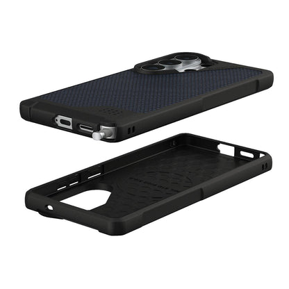 MagSafe Case for Samsung Galaxy S26 Ultra S948, Urban Armor Gear, Metropolis LT Kevlar, Navy Blue