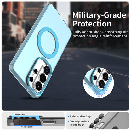 MagSafe Case for Samsung Galaxy S26 Ultra, Techsuit, CandyCase, Blue