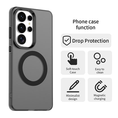 MagSafe Case for Samsung Galaxy S26 Ultra, Techsuit, CandyCase, Black