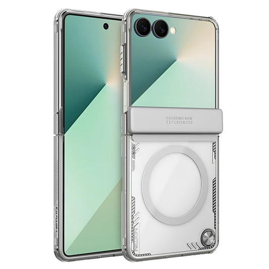 MagSafe Case for Samsung Galaxy Z Flip7 F766, Nillkin, Iceblade, Gray