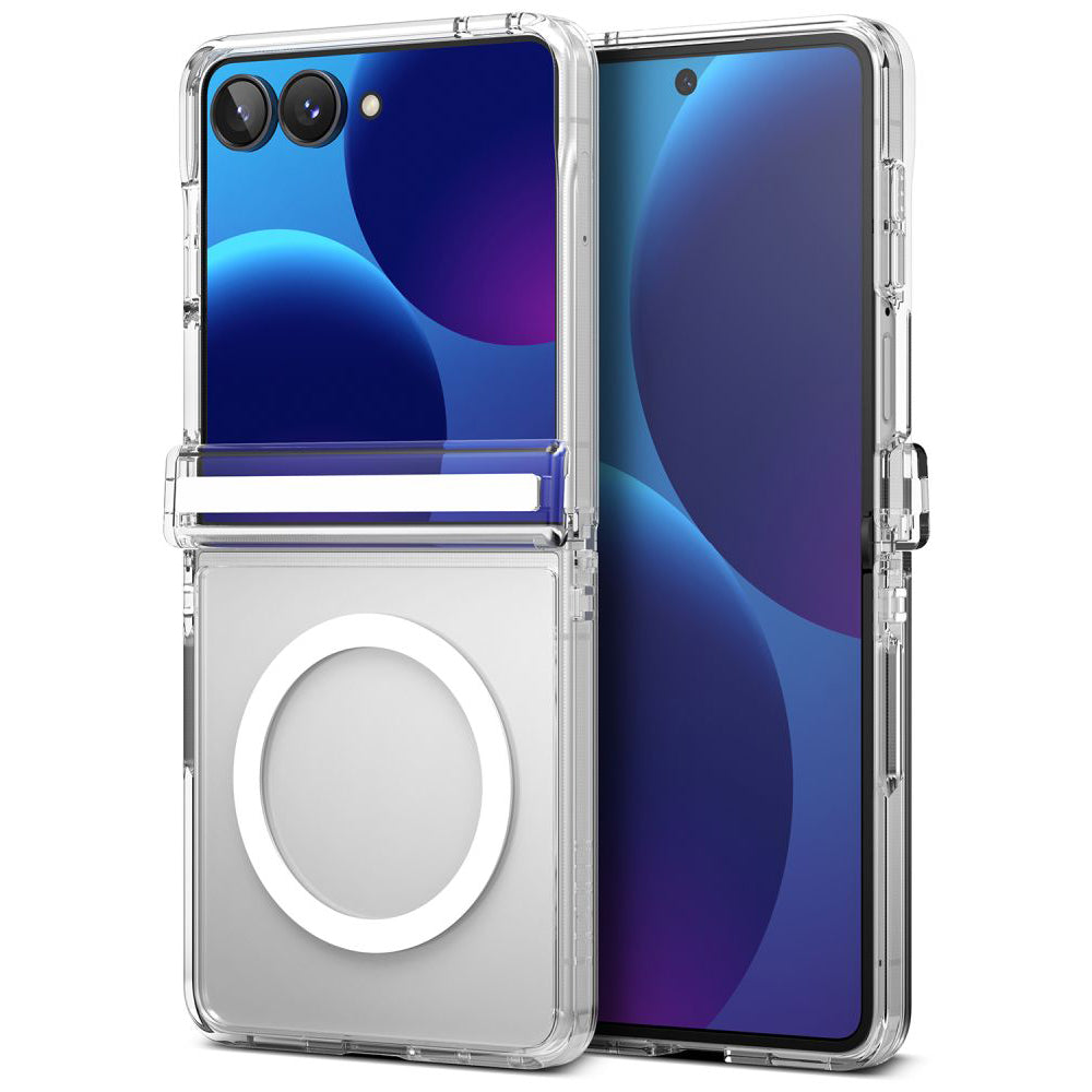 MagSafe Case for Samsung Galaxy Z Flip8 F776, Ringke, Fusion Flap, Transparent