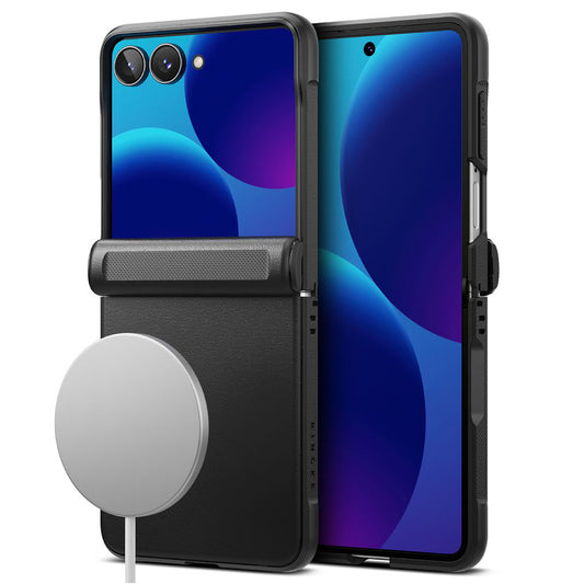 MagSafe Case for Samsung Galaxy Z Flip8 F776, Ringke, Onyx Flap, Black