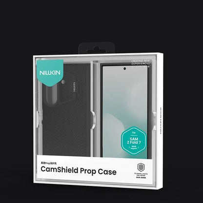 MagSafe Case for Samsung Galaxy Z Fold7 F966, Nillkin, CamShield Pro with Transparent Lens Cover, Black