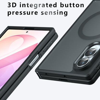 MagSafe Case for Samsung Galaxy Z Fold8 F971, Techsuit, PureFrost, Satin Black