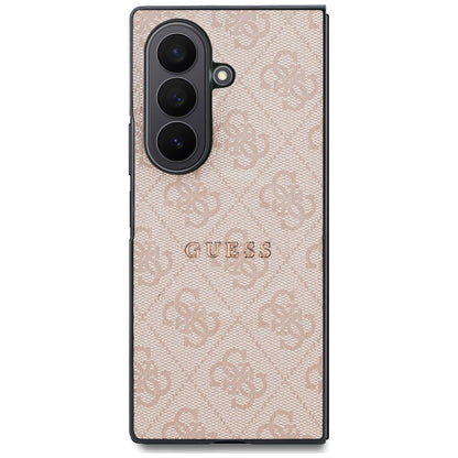 MagSafe Case for Samsung Galaxy Z Fold8 Ultra F976, Guess, 4G Leather Classic, Pink