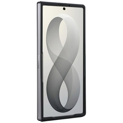 MagSafe Case for Samsung Galaxy Z Fold8 Ultra F976, Guess, Ring Stand Grained Classic Logo, Beige