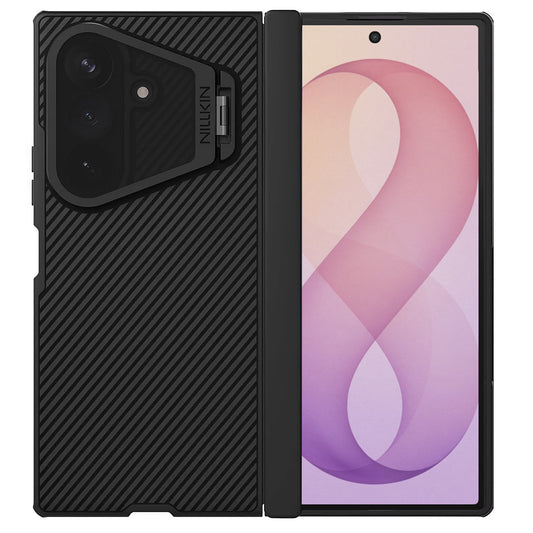 MagSafe Case for Samsung Galaxy Z Fold8 Ultra F976, Nillkin, CamShield Prop with Transparent Black Lens Cover, Black
