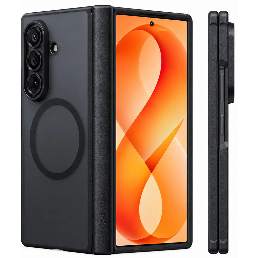 MagSafe Case for Samsung Galaxy Z Fold8 Ultra F976, Torras, Guardian, Black