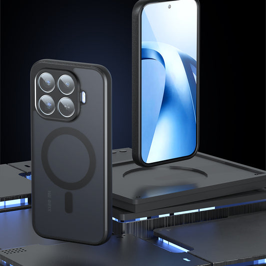 MagSafe Case for Xiaomi 17T Pro, Techsuit, PureFrost, Satin Black