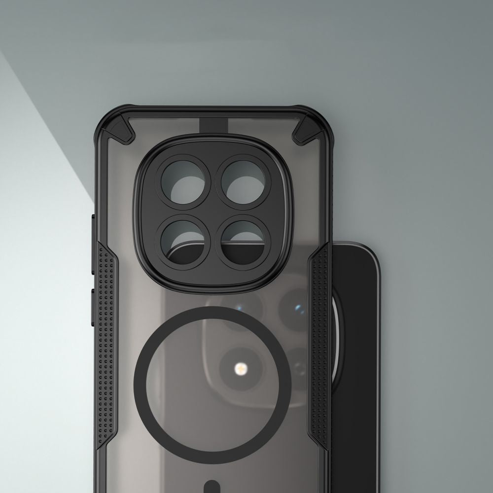 MagSafe Case for Xiaomi Poco M8 Pro / Redmi Note 15 Pro+ 5G, Tech-Protect, Rugged Shield, Black