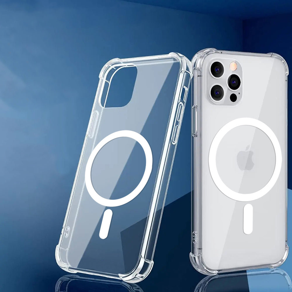 MagSafe Case for Xiaomi Poco C75 / Redmi 14C, Techsuit, Shockproof, Transparent
