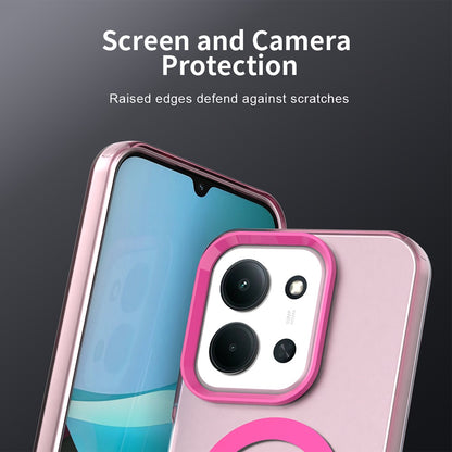 MagSafe Case for Xiaomi Poco C85 4G / Redmi 15C 5G / 15C 4G, Techsuit, CandyCase, Pink