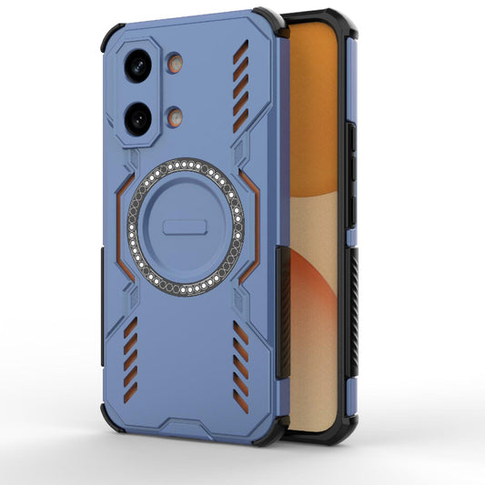 MagSafe Case for Xiaomi Poco X8 Pro Max, Techsuit, ArmorMag, Blue