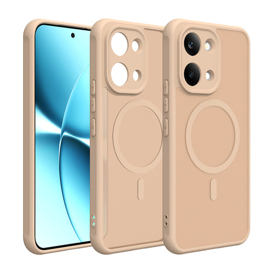 MagSafe Case for Xiaomi Poco X8 Pro Max, Techsuit, HaloFrost II, Gold