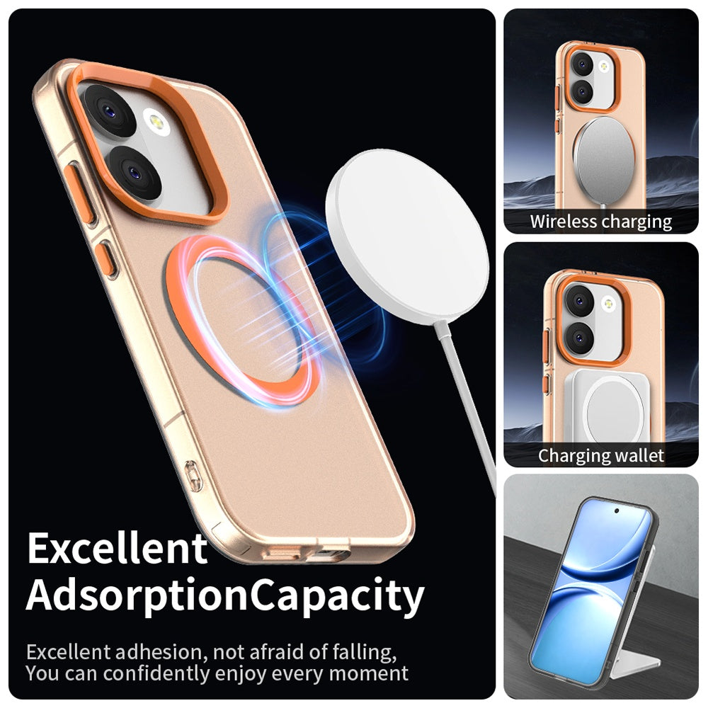 MagSafe Case for Xiaomi Poco X8 Pro, Techsuit, CandyCase, Orange