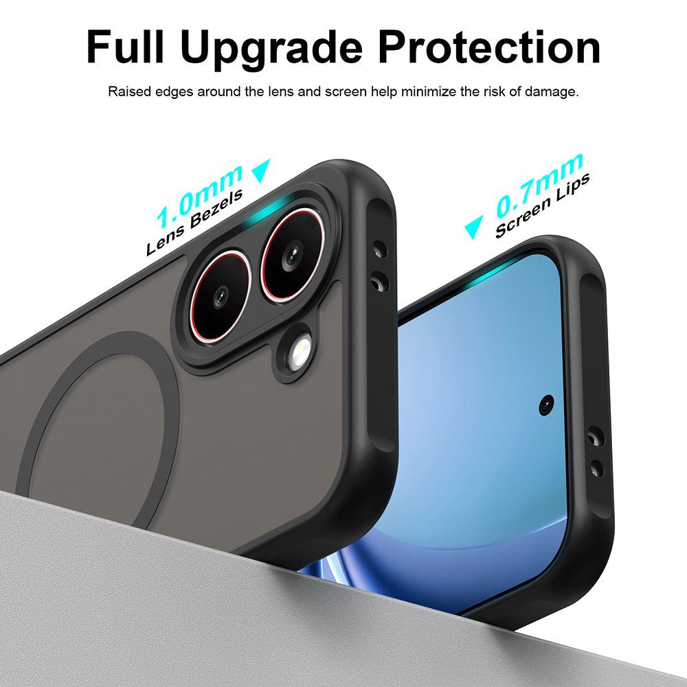 MagSafe Case for Xiaomi Poco X8 Pro, Techsuit, HaloFrost II, Light Green