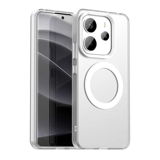 MagSafe Case for Xiaomi Redmi Note 14 4G (Standard), Techsuit, CandyCase, White