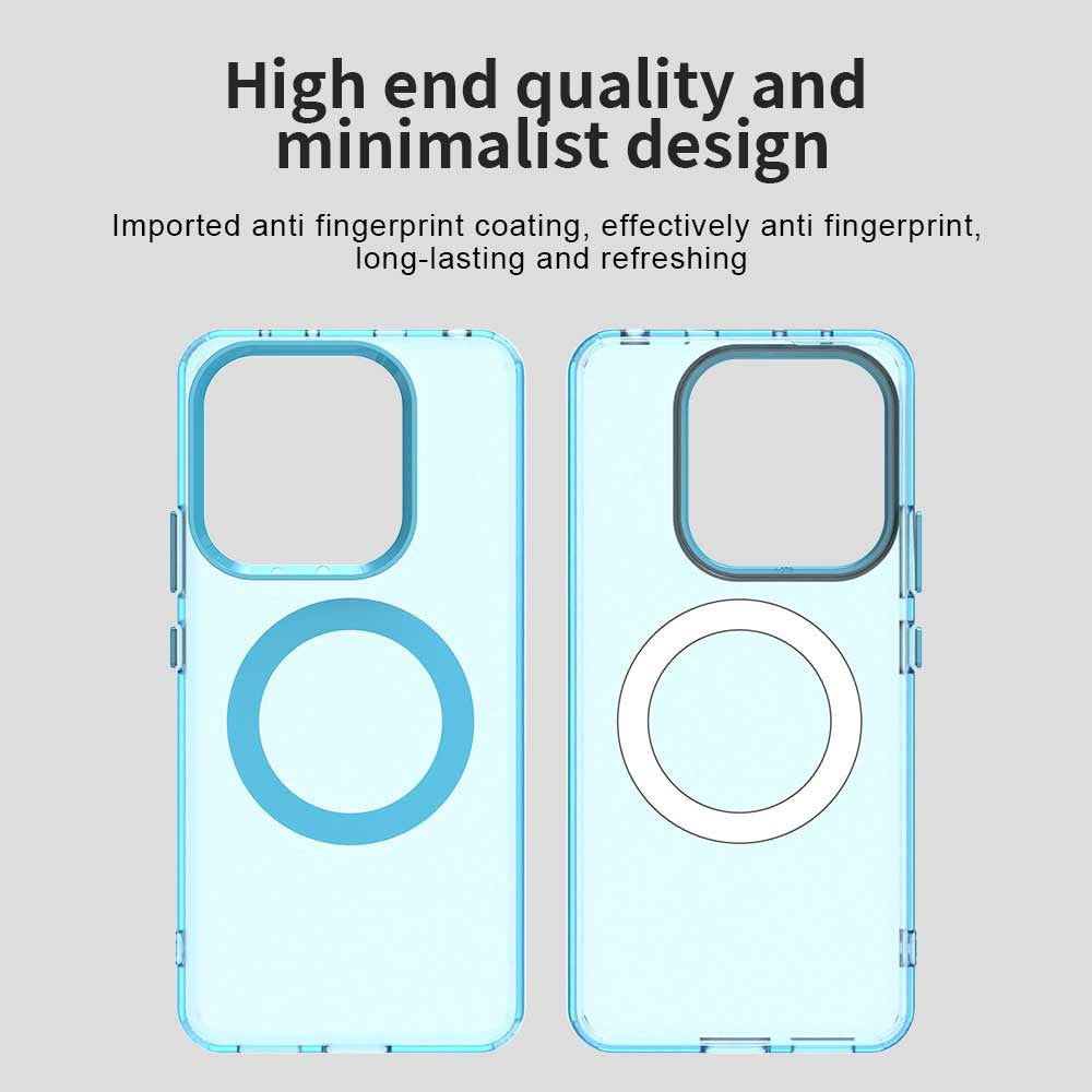 MagSafe Case for Xiaomi Redmi Note 14 5G, Techsuit, CandyCase, Blue