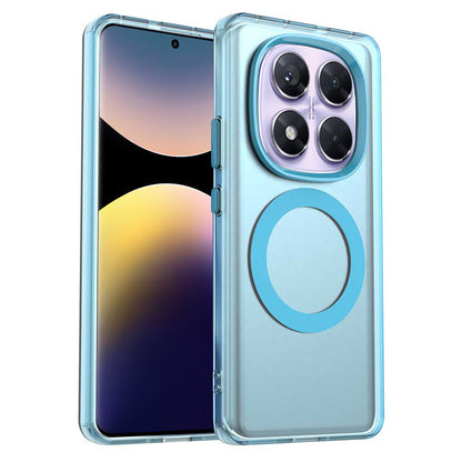 MagSafe Case for Xiaomi Redmi Note 14 Pro 4G, Techsuit, CandyCase, Blue