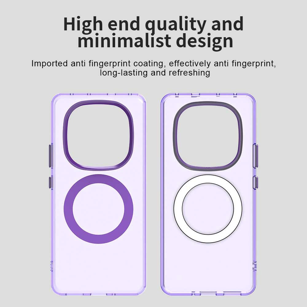 MagSafe Case for Xiaomi Redmi Note 14 Pro 4G, Techsuit, CandyCase, Purple