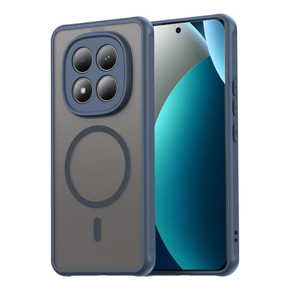 MagSafe Case for Xiaomi Redmi Note 15 Pro 4G, Techsuit, HaloFrost II, Navy Blue